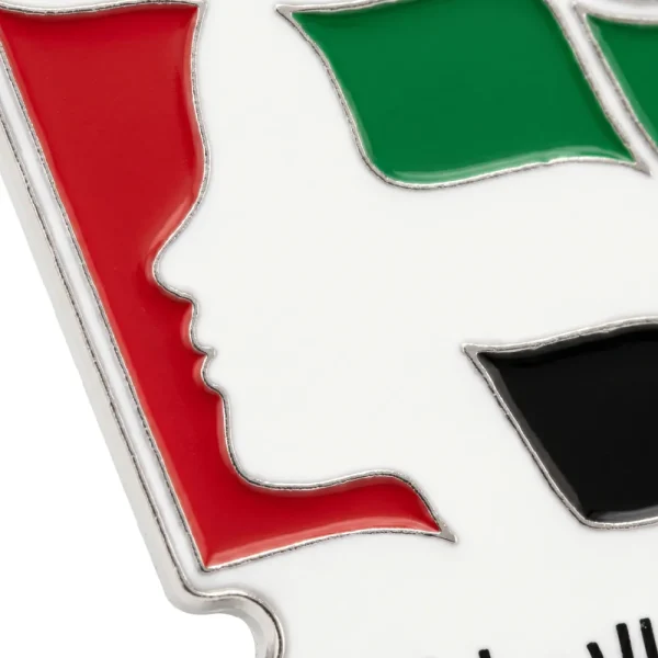 Emirati Women's Day Badges Texture