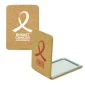 Pocket Mirror with Breast Cancer Awareness Logo Details