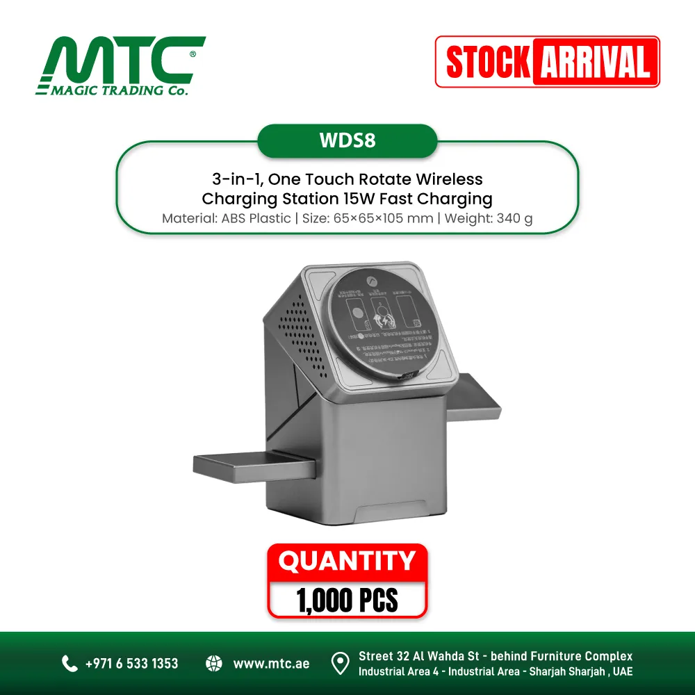 Stock Arrived Wireless Charging Station