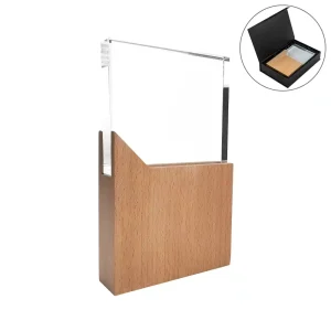 Wood and Crystal Awards Blank