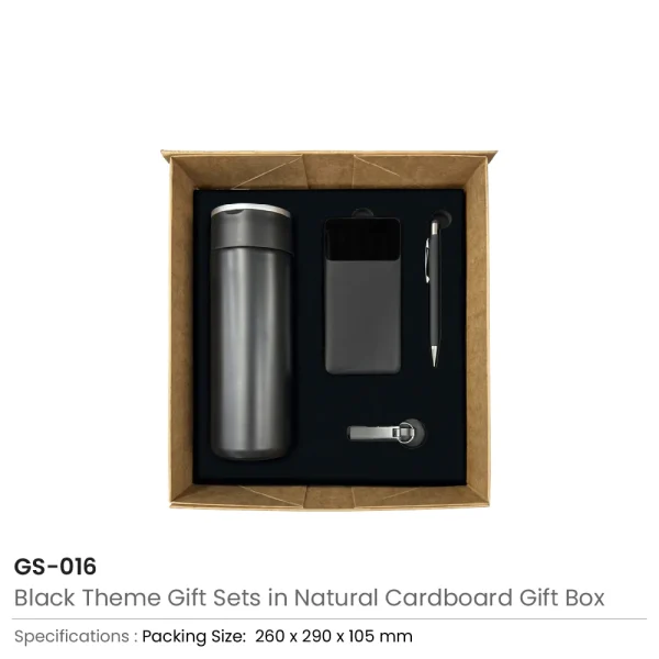 Black Theme Gift Sets Details