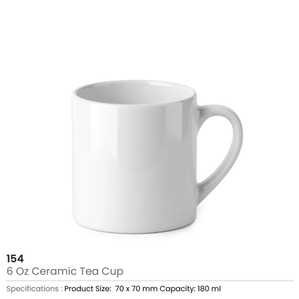 Ceramic Tea Cups Details