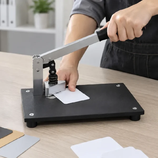 Corner Cutting Machine with Optional Interchangeable Mold Sample