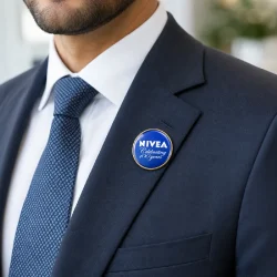 PVC Injected Logo Badges Sample