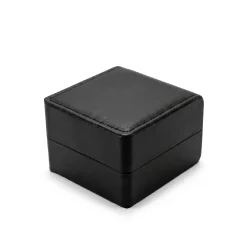 Premium PU Leather Single Watch Gift Box with Removable Cushions - Image 5
