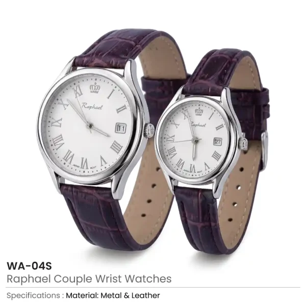 Promotional Couple Logo Watches Details