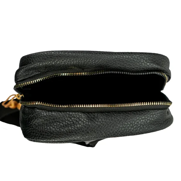 Bisht Design Crossbody Bag Open View