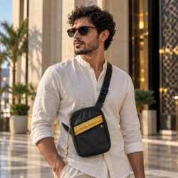 Bisht Design Crossbody Bag Sample