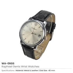 Professional Gents Wrist Watches in Silver