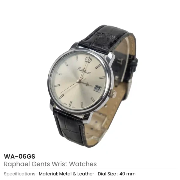 Professional Gents Wrist Watches in Silver