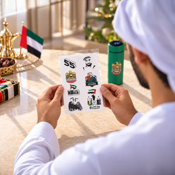 UAE Day Stickers Sample