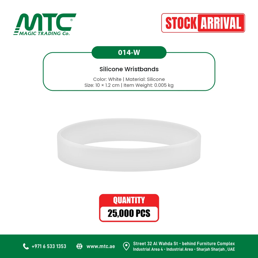 Stock Arrived Wristbands