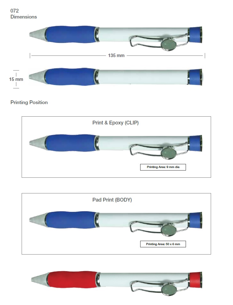 Pen Printing Details