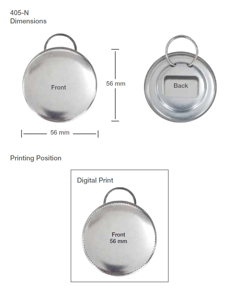 Bottle Opener Printing Details