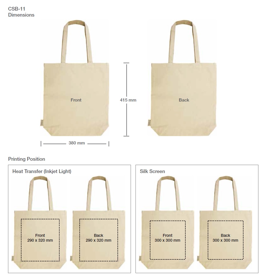 Promotional Recycled Cotton Canvas Bags | Magic Trading Company -MTC